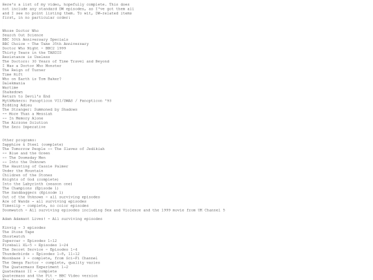 Vault/8808/vidlist screenshot