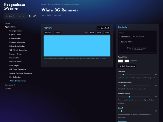 applications/white-bg-remover screenshot