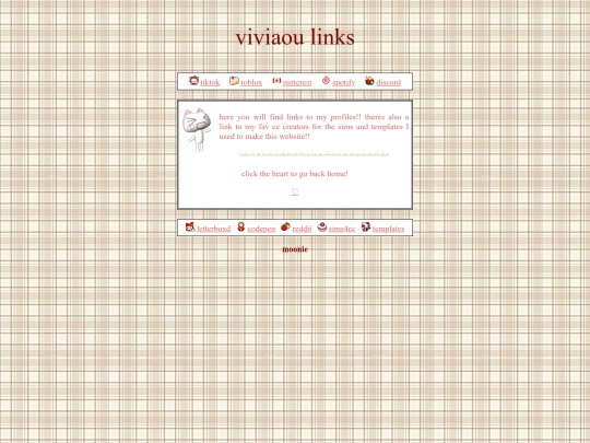 links screenshot