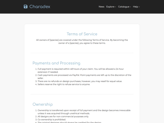 comchy_site/terms screenshot