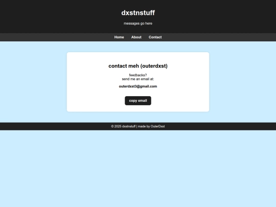 contact screenshot