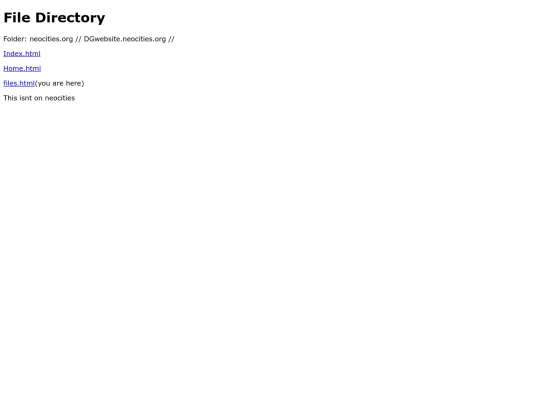 files screenshot