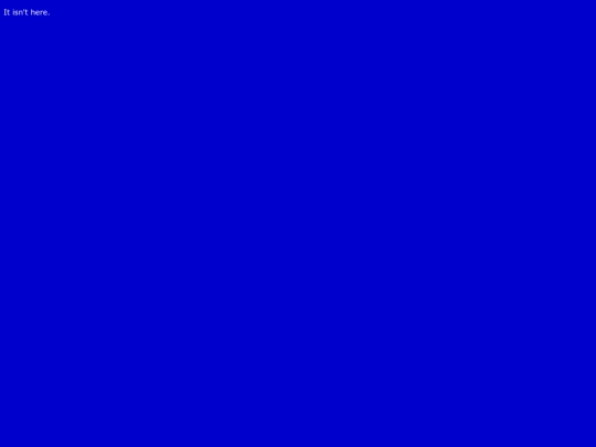 not_found screenshot