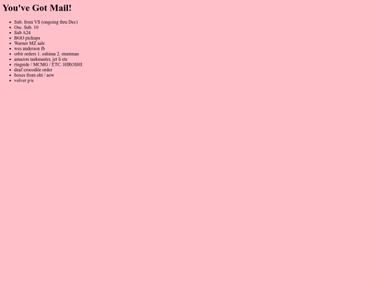 mailbox screenshot