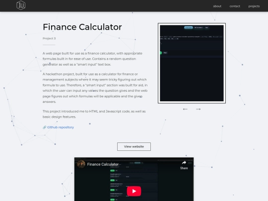 project3 screenshot