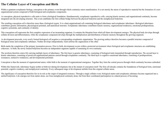 ectoplasm/TheCellularLayerOfConceptionandBirth screenshot