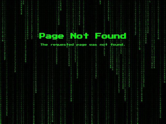 not_found screenshot