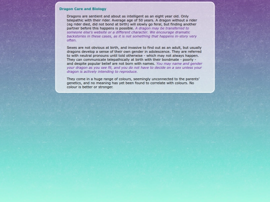 info screenshot