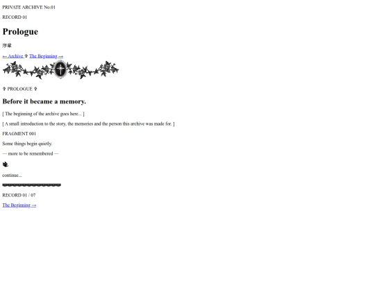 Private_Archive_No.01/01-prologue screenshot