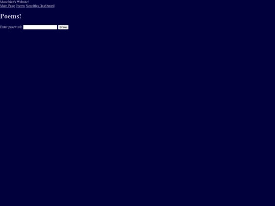 poems screenshot