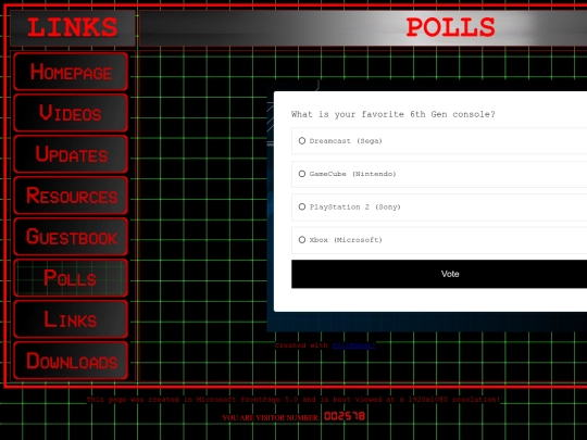 polls screenshot