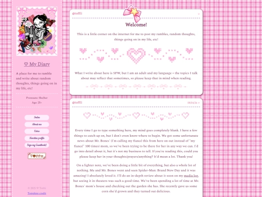 blog screenshot