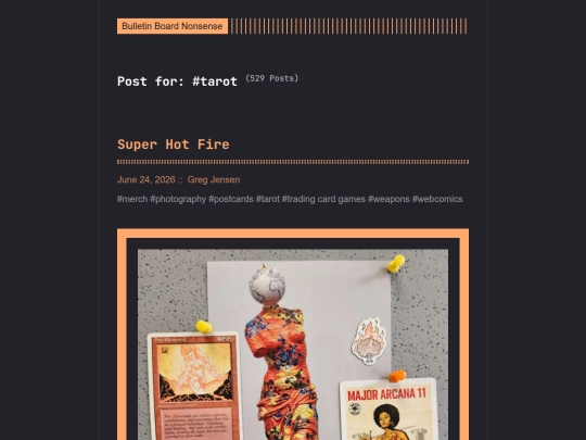 bulletin-board-nonsense/tags/tarot screenshot