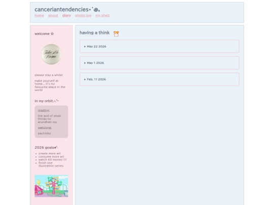 journal screenshot