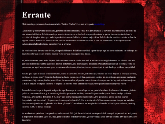 errante screenshot