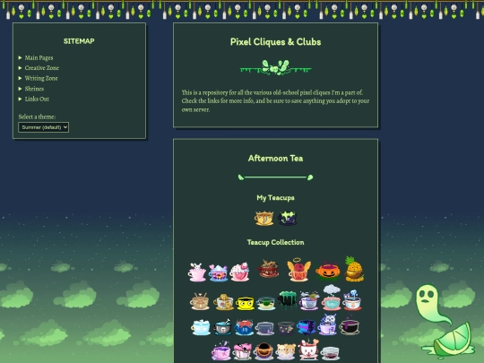 webcliques screenshot