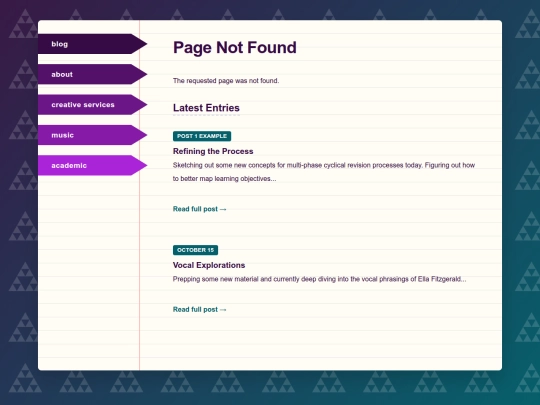 not_found screenshot