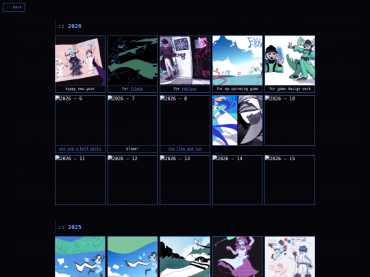 gallery/illustrations screenshot