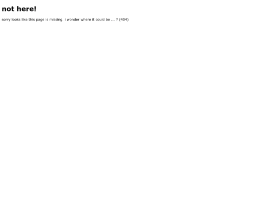not_found screenshot