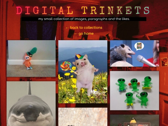 collections/trinkets screenshot