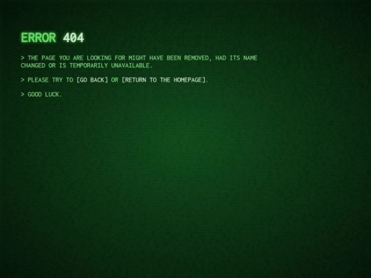 404 screenshot