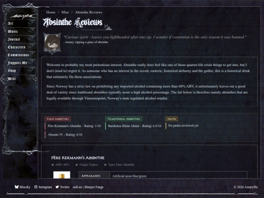 misc/absinthe screenshot