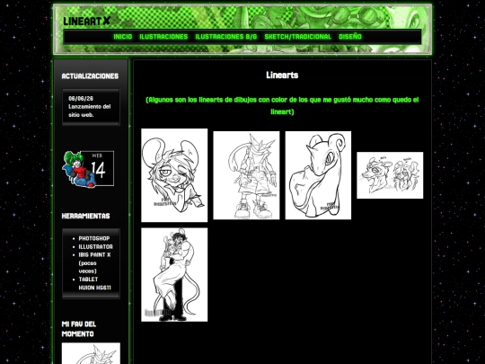 lineart screenshot