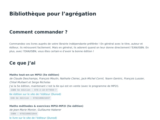 agreg screenshot