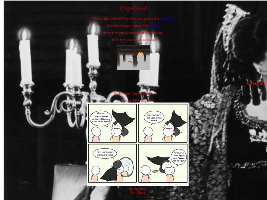 Websites/FUCKINGFANGSNFLAMES screenshot