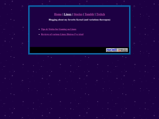 linuxblog screenshot