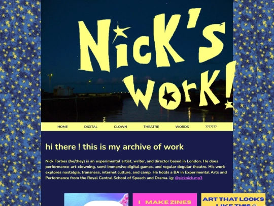 blog screenshot
