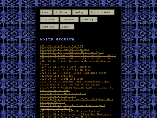 archive screenshot