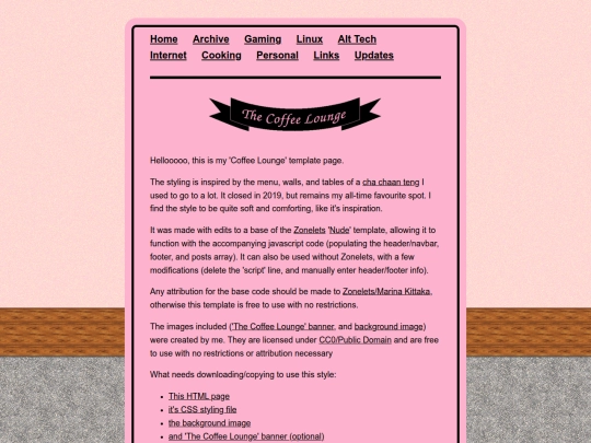 coffeelounge screenshot