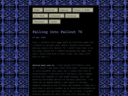 posts/2026-01-26-Falling-Into-Fallout-76 screenshot