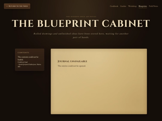 pages/projects screenshot