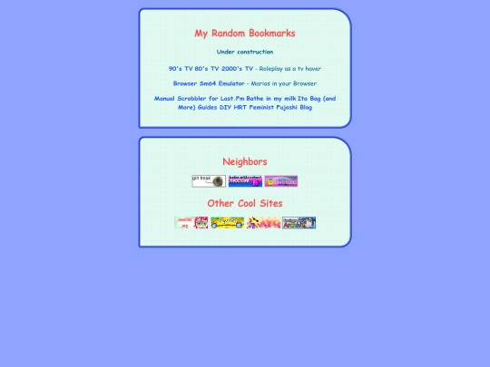 Links screenshot