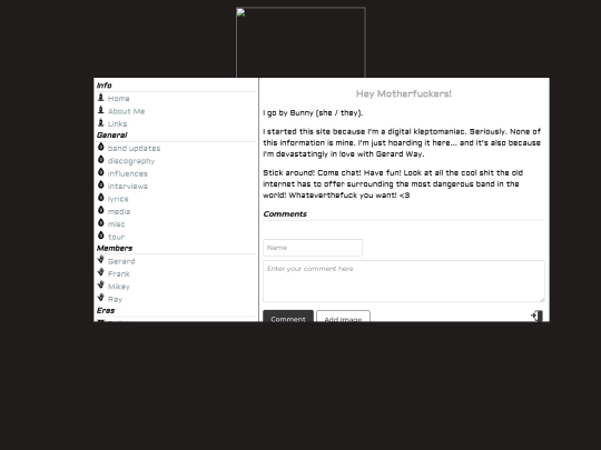 site screenshot