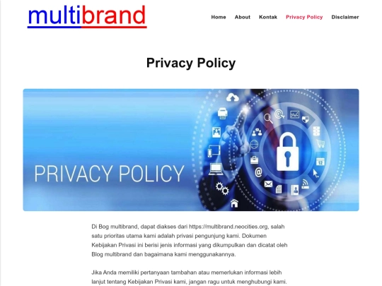 privacy-policy screenshot