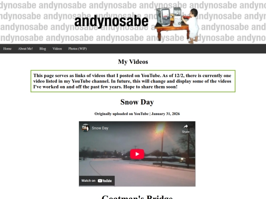 videos screenshot