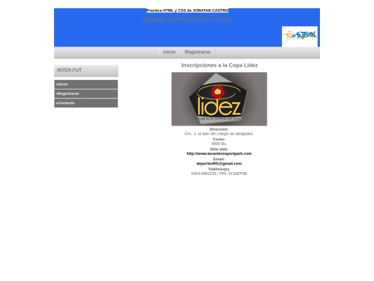 contacto screenshot