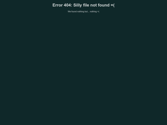 not_found screenshot