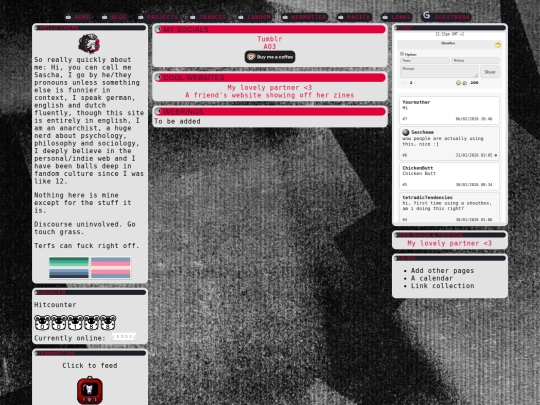 links screenshot