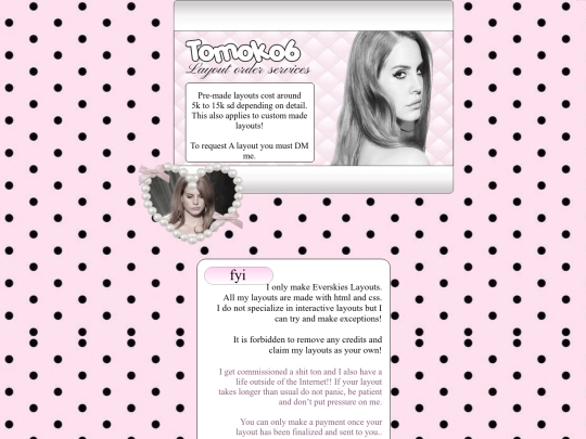 layouts screenshot