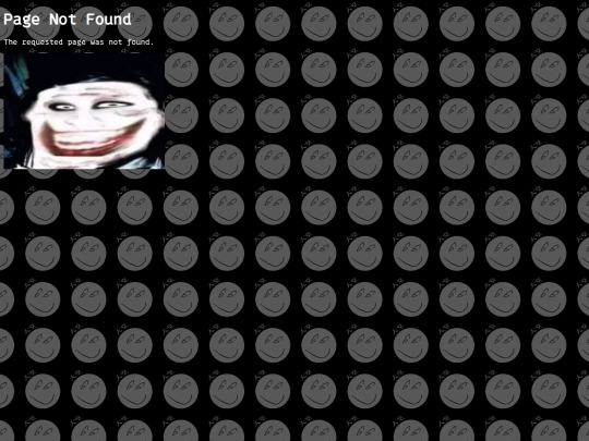 not_found screenshot