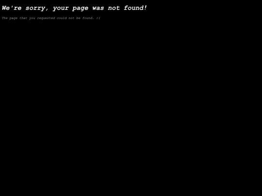 not_found screenshot