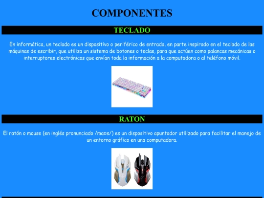 Componentes/Componentes screenshot