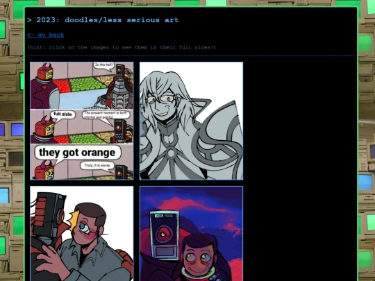 artchive/2023/doodles screenshot