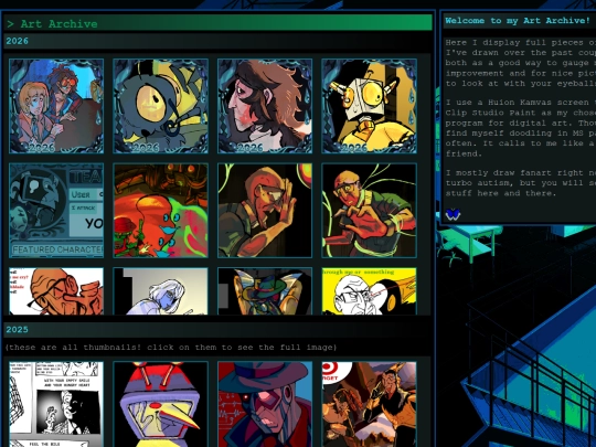 artchive screenshot