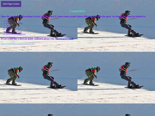 Competing screenshot