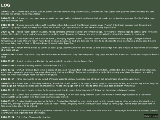 Logs screenshot